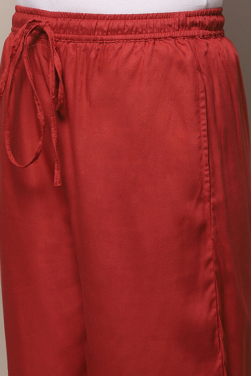 Black Rayon Palazzo image number 1