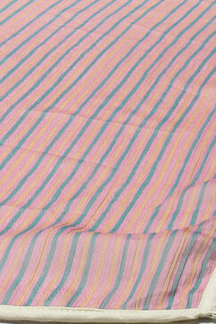 Mauve Straight Kurta Regular Pant Suit Set image number 3