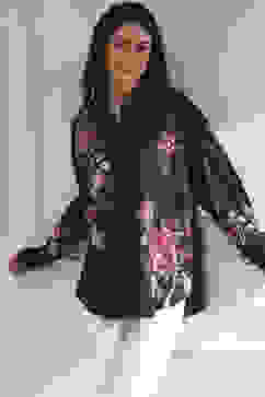 Brown Cotton Floral Printed Shirt image number 0