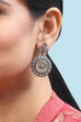 White Brass Earrings image number 1