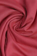 Red Linen Blend Machine Embroidered Unstitched Suit Set image number 1
