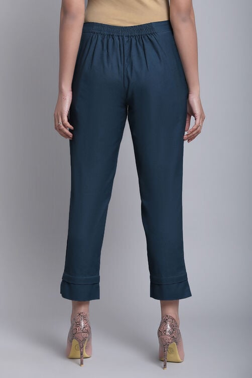 Green Bay Cotton Blend Solid Pant image number 5