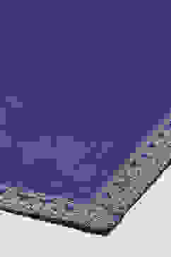 Blue LIVA Gathered Kurta Palazzo Suit Set image number 3