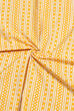 Yellow Cotton Hand Block Embroidered Unstitched Suit Set image number 2
