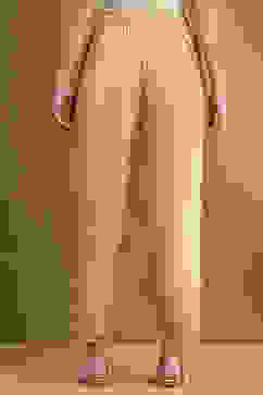 Gold Jacquard Pants image number 5