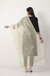Gold Art Silk Dupatta image number 2