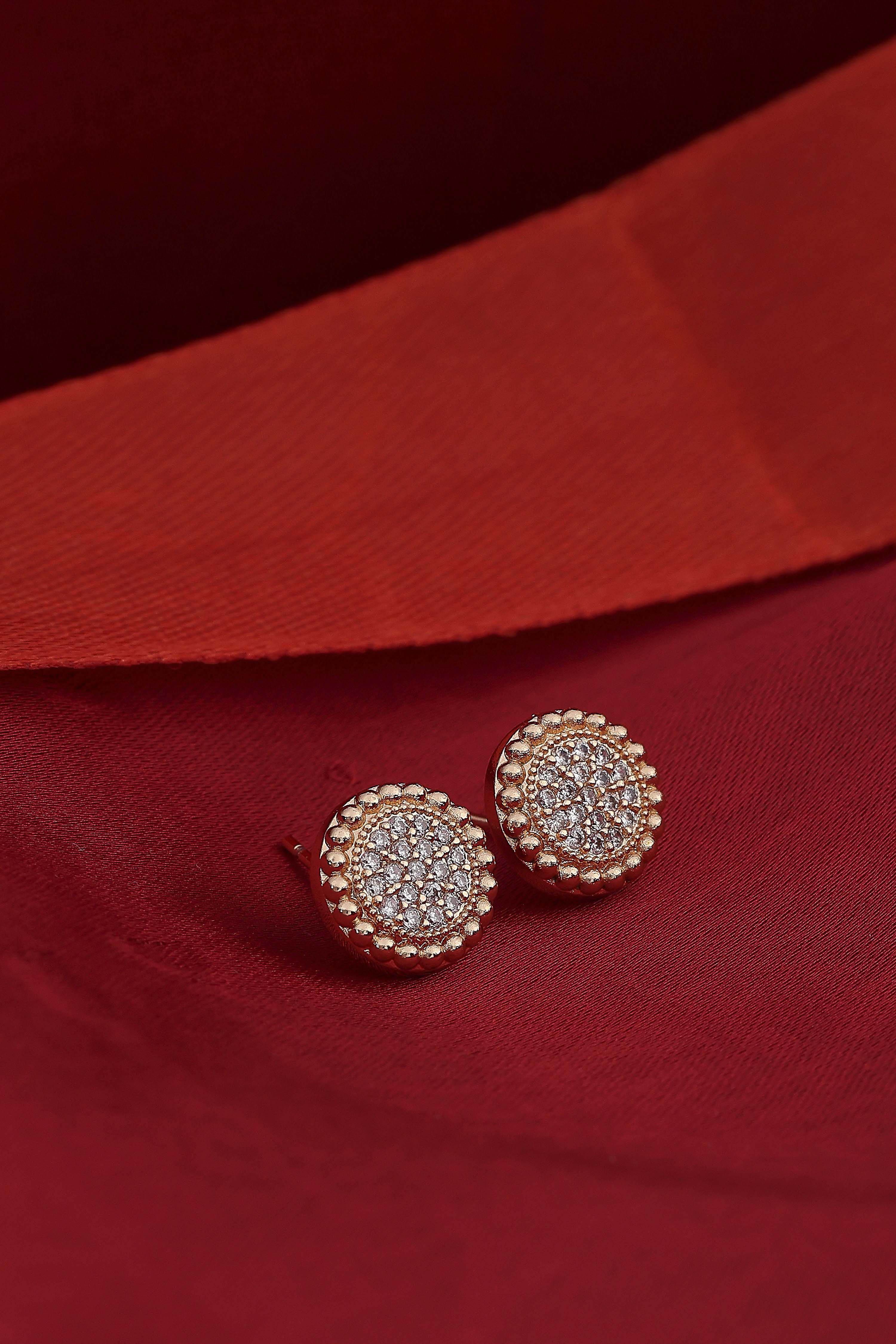 Off White Brass Studs image number 0