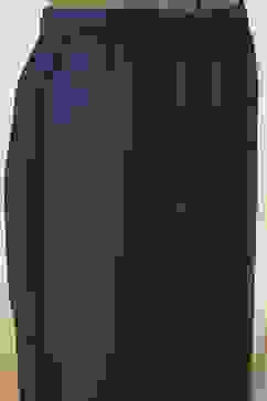 Blue Cotton Foil Printed Anarkali Suit Set image number 2