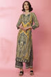 Orange Rayon Straight Kurta image number 2