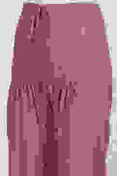 Purple Net Hand Embroidered Unstitched Suit Set image number 3