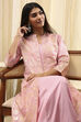 Light Pink Polyester  Dress