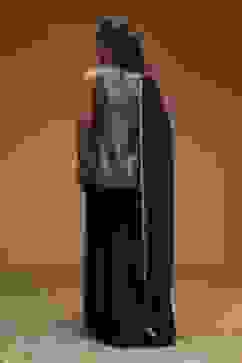 Navy Blue Art Silk Straight Sharara Set image number 4