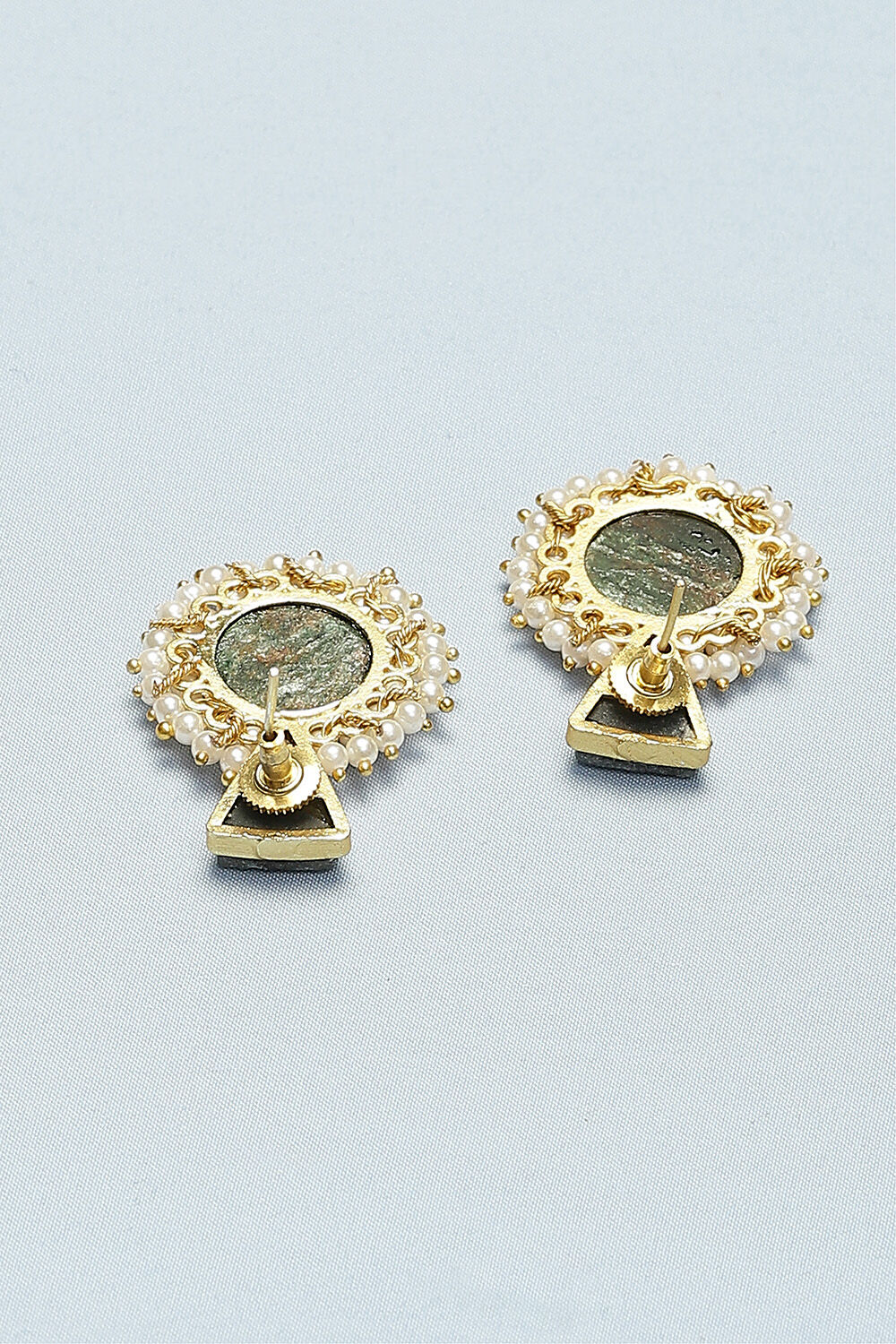 Dark Green Earrings image number 2