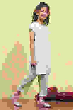 Green Cotton Straight Printed Kurta Pants Set image number 5