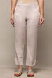 Grey Viscose Blend Pant image number 5
