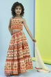 Multicolor Cotton Lehenga Set image number 0