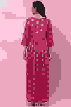 Cherry Cotton Fusion Dress image number 4