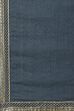 Navy Blue Embroidred Cotton Anarkali Suit Set image number 3
