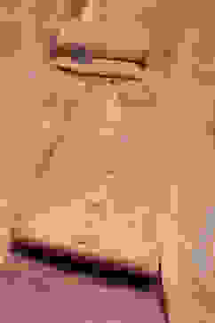 Orange Tissue Applique Unstitched Suit Set image number 0