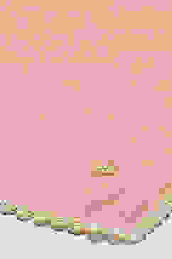 Peach Cotton Blend Layered Kurta Churidar Suit Set image number 3