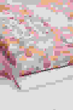 Peach-Colored Cotton Blend Unstitched Suit Set image number 5