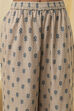 Red Cotton Printed Gathered Suit Set image number 2