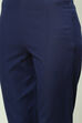 Grey Cotton Flax Pants image number 1