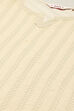 Off White Cotton Straight Kurta image number 1