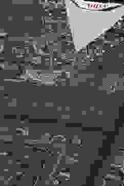 Forest Green Spandex Blend Straight Printed 2 Piece Set image number 6