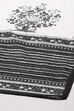 Black Cotton Anarkali Printed Kurta Churidar Suit Set image number 3