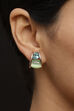 Blue And Green Earrings image number 1