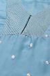 Light Pink Polyester Straight Embroidered Kurta Salwar Suit Set image number 1