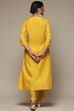 Fuschia Rayon Straight Kurta Pant Suit Set image number 4