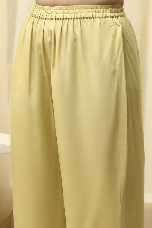 Pink Cotton Machine Embroidered Unstitched Suit Set image number 3