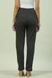 Navy Cotton Pants image number 4