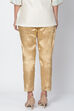 Gold Cotton Blend Yarndyed Pant image number 5
