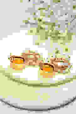 Yellow Brass earrings image number 2