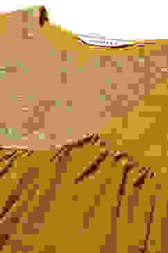 Lime Yellow Polyester Gathered Kurta Churidar Suit Set image number 1