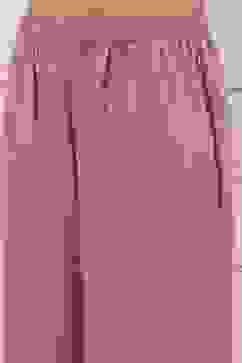 Pink Poly Viscose Straight Suit Set image number 2