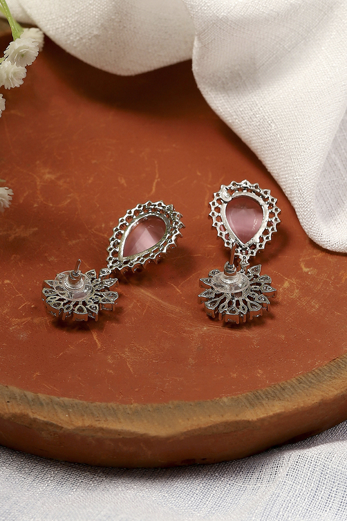 Light Pink Alloy Drop & Danglers image number 2