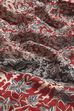 Red Chennur Silk Floral Printed Dupatta image number 2