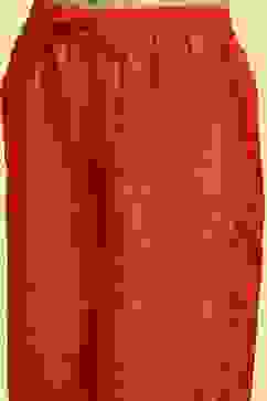 Mustard Yellow and Red Printed Straight Suit Set image number 2