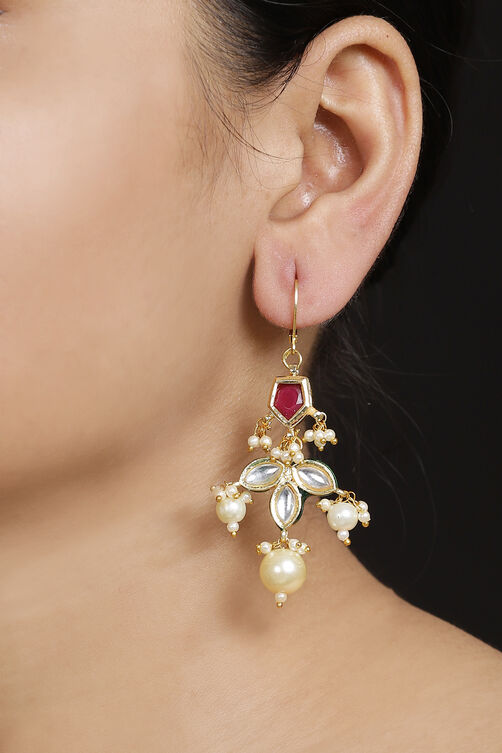 Red Earrings image number 0