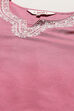 Pink Rayon Straight Kurti image number 1