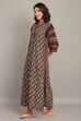 Blue Cotton Straight Printed Sleepwear image number 2