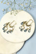 Gold Brass Earrings image number 0