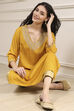 Blue Solid Straight Kurta image number 0