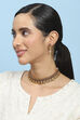 Red Green Alloy Necklace Set image number 3