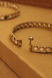 Green Gold-Plated Brass Bangle Set image number 2