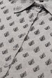 Black Cotton Unstitched Suit set image number 2